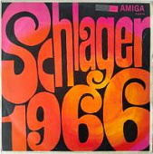 Виниловая пластинка Schlager 1966, Шлягер 1966, бу