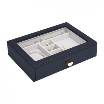 Шкатулка-ящик LC Designs для хранения украшений арт.75792, темно-синий