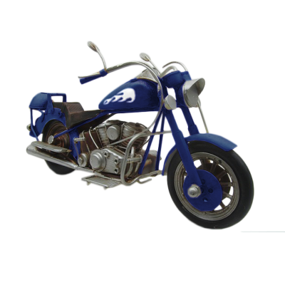 Масштабная модель мотоцикла HARLEY DAVIDSON синий ,28 см.