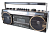 Ретро-магнитофон  EL-149BT "Ghettoblaster", черный