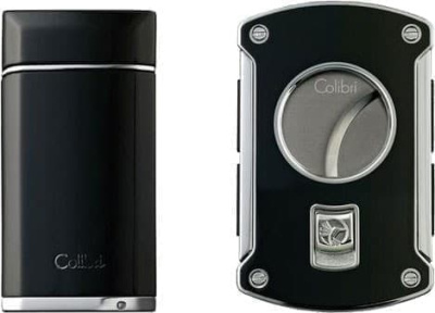 Colibri набор зажигалка EVOKE QTR-497011 + гильотина SLICE KNF-000700 Colibri набор зажигалка EVOKE QTR-497011 + гильотина SLICE KNF-000700