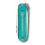 Нож-брелок VICTORINOX Classic SD Colors "Tropical Surf", 58 мм, 7 функций, полупрозрачный бирюзовый
