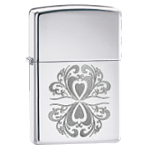 Зажигалка Zippo MIRRORED HEARTS