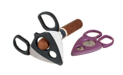 Ножницы сигарные CREDO двойные (Франция) Ножницы сигарные CREDO двойные (Франция)