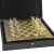 Шахматный набор "Античные войны" (28х28 см), доска коричневая с орнаментом