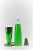 Лава лампа Хром Зелёная/Блёстки мелкие (Глиттер), 34см