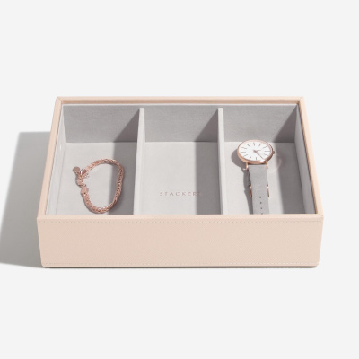 Шкатулка LC Designs для хранения украшений арт.76933, бледно-розовая