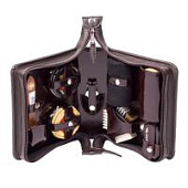 Несессер дорожный для ухода за обувью в сумке из натуральной кожи, арт.216КК1 Несессер дорожный для ухода за обувью в сумке из натуральной кожи, арт.216КК1