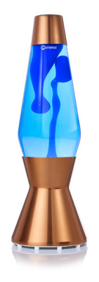 Лава-лампа Mathmos Astro Синяя/Голубая Copper (Воск)