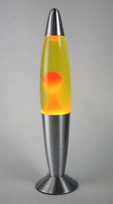 Лава-лампа 35см Оранжевая/желтая