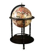 Глобус-бар напольный "Карта мореплавателя", d=45 см, JG-45001-WB Глобус-бар напольный "Карта мореплавателя", d=45 см, JG-45001-WB