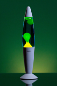 Лава лампа Amperia Rocket White Желтая/Синяя (35 см)