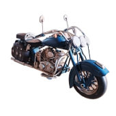 Модель мотоцикла Harley Davidson синий