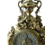 Каминные часы с канделябрами "Деметра"