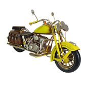 Модель мотоцикла Harley Davidson желтый
