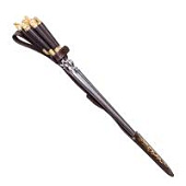 Шампура 6шт. в чехле из натуральной кожи «Пламя» (звери) Шампура 6шт. в чехле из натуральной кожи «Пламя» (звери)