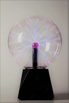 Электрический плазменный шар Тесла Audio (D - 12см)