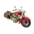 Модель мотоцикла Harley Davidson красный
