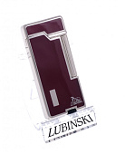 Зажигалка Lubinski Амальфи, кремневая, бордо, WD259-3