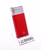 Зажигалка Lubinski Ареццо, турбо, красная, WA215-5