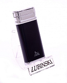Зажигалка Lubinski Ареццо, турбо, черная, WA215-4