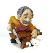 Статуэтка Плотник, Италия, арт.AG100124 Статуэтка Плотник, Италия, арт.AG100124