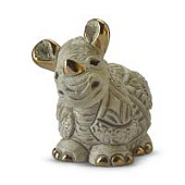 Статуэтка керамическая "Детёныш белого носорога"