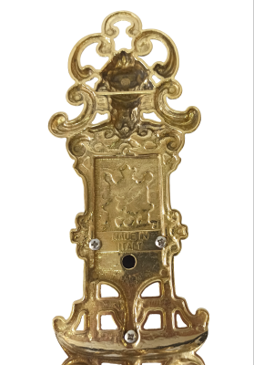 Настенная полочка-держатель для спичечного коробка, декоративная, золото