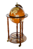 Глобус-бар напольный "Новая земля", d=33 см (современная карта мира на английском языке)
