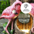 Фонтан декоративный с подсветкой ''Фламинго''