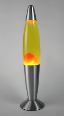 Лава-лампа 35см Оранжевая/желтая