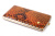 Портсигар Stoll на 9-11 сигарет 120 мм, натуральная кожа, коричневая змея, C14-1