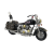 Модель мотоцикла Harley Davidson черный