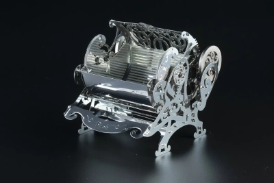 Механический металлический конструктор TimeForMachine - Механическая шкатулка (Gorgeous Gearbox)