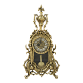Часы каминные с маятником "Библо", золото