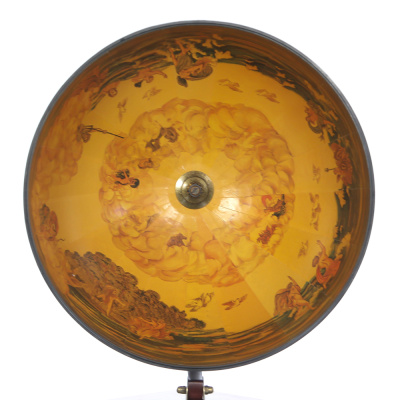 Глобус-бар напольный угловой, сфера 42 см арт.JG-42014-R