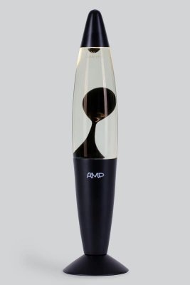 Лава лампа Amperia Rocket Черная/Прозрачная Black (35 см)